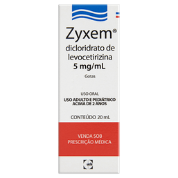 ZYXEM 5MG/ML GTS 20ML