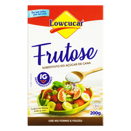 Adoçante Frutose Lowcucar 200Gr @