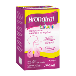 BRONQTRAT XPE INFANTIL 100ML  - NATULAB