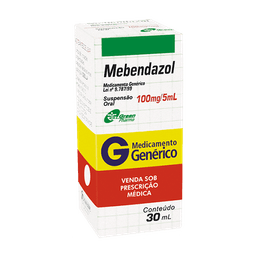 MEBENDAZOL 20MG 30 ML - GREENPHARMA (G)