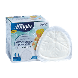 Affagio Absorvente P/ Seios Ultrafino C/12 @