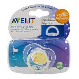 Avent Chupeta Freeflow Bpa Not Meninas 6-18 - Scf181/13 @