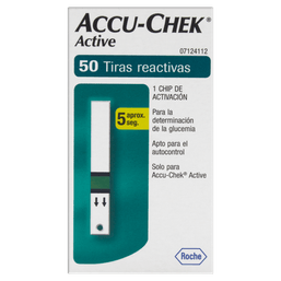 ACCU-CHEK ACTIVE 50 TIRAS - NOVO