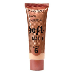 Base Ruby Rose Liq Soft-Matte Hb 8050-2 - Cor 06 @