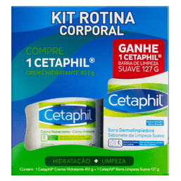 Cetaphil Creme Hidrat 453G + Grts Sabonete Limp Suave 127G @