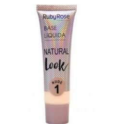 Base Ruby Rose Liq Nat-Look Nude Hb8051-1 - Cor 01 @