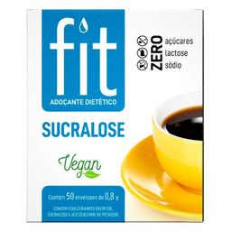 Adoçante Stevita Fit Vegan Sucralose C/50 Env @