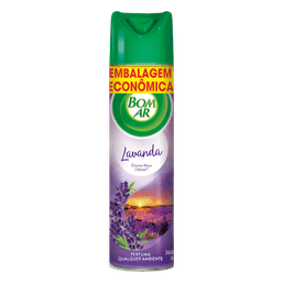 Bom Ar Aerosol Lavanda Desodorizador 6 Em 1 360Ml