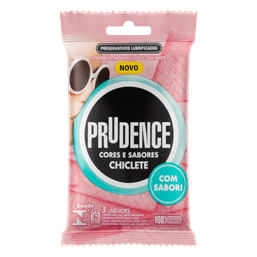 PRESER PRUDENCE CORES SABORES CHICLETE C/3