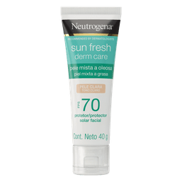 Prot Solar Neutrogena Facial Sun Fresh Oleo Clara Fps70 40G