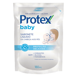 Sab Protex Liq Baby Prot Delicada Refil 180Ml