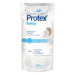 Protex Baby Protetor Delicada Sabonete Líquido Refil 380Ml