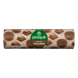 Biscoito Piraque Recheado Chocolate 160G