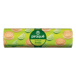Biscoito Piraque Recheado Limao 160G