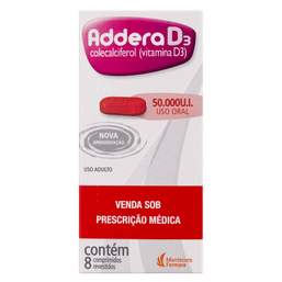 ADDERA D3 50000UI 8 CPRS