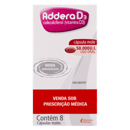ADDERA D3 50000UI 8 CAPS