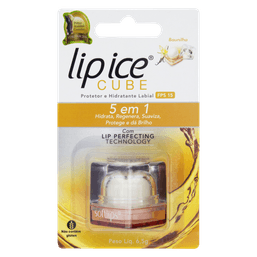 Lip Ice Protetor Labial Cube Fps 15 Baunilha