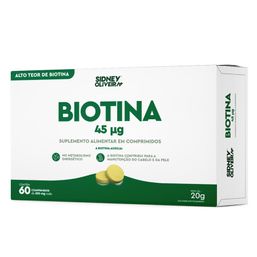 Sidney Oliveira Biotina 45Mcg 60 Cprs *