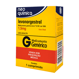 Levonorgestrel 1,5mg 1 comprimido Genérico