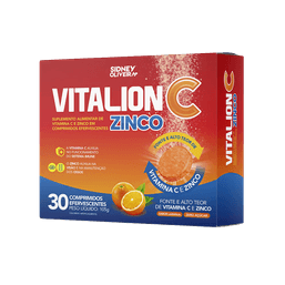 Sidney Oliveira Vitalion C + Zinco 30 Cprs Eferv