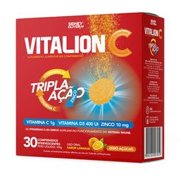 Sidney Oliveira Vitalion C Tripla Acao 30 Cprs Eferv