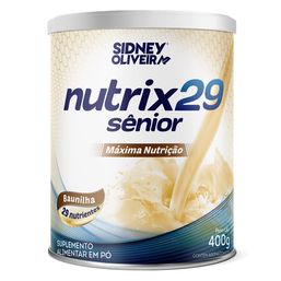 Sidney Oliveira Nutrix 29 Sênior Sabor Baunilha  400G***