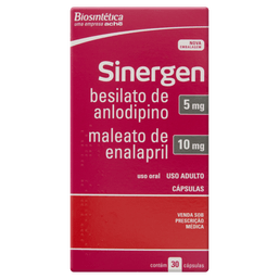 SINERGEN 5/10MG 30 CAPS FC