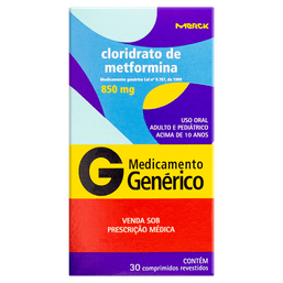 Clo Metformina 850Mg 30Cprs - Mer (G)