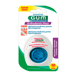 FIO DENTAL GUM ORTODONTICO 50 USOS @