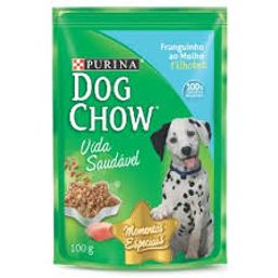 DOG CHOW FRANGO AO MOLHO FILHOTE 100G