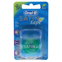 FITA DENTAL ORAL B SATIN TAPE 25MTS@