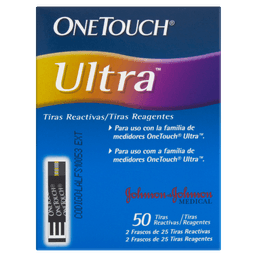 ONE TOUCH ULTRA REAGENTES 50 TIRAS