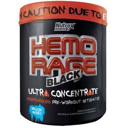 HEMO RAGE BLACK BLUE RASPBERRY 171G