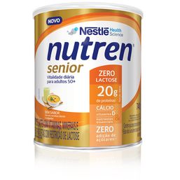 NUTREN SENIOR PO S/SABOR ZERO LACTOSE 740G