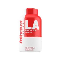 Oleo De Cartamo Atlhetica La Linoleic 120 Caps