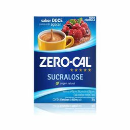 Adoçante Zero Cal Po Sucralose 50 Env 600Mg