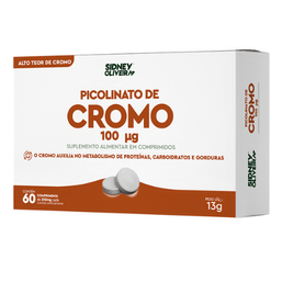 Sidney Oliveira Cromo 100Mcg 60 Cprs***