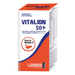 Sidney Oliveira Vitalion 50+ 1000Mg 30 Caps