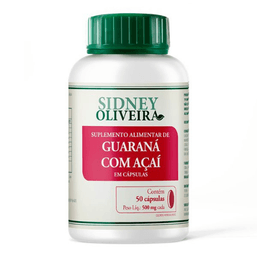 S.O. Guarana Com Acai 500Mg 50 Caps***