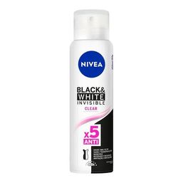 Nivea Desodorante Aerosol Fem Black White Invis Clear 150Ml