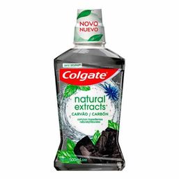 Enxag Bucal Colgate Nat Extracts Carvao 500Ml D