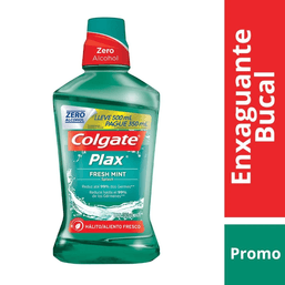 Enxag Bucal Colgate Plax Fresh Mint Lv500Ml Pg350Ml