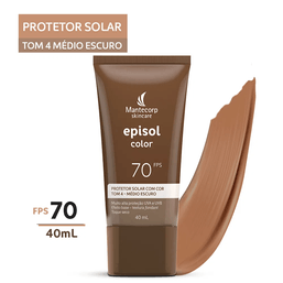Prot Solar Episol Color Tom 4 Medio Escuro Fps70 40Ml