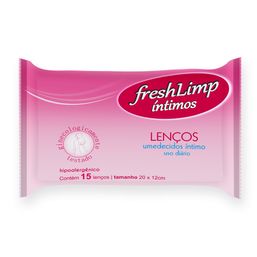 FRESHLIMP LENCO UMED INTIMO C/15