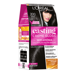 Tintura Casting Creme Gloss Preto 200