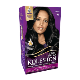 Tintura Koles Kit Preto 20 - Novo