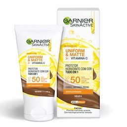 Garnier Uniform E Matte Negra Fps 50 40G @