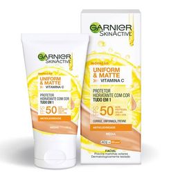 GARNIER UNIFORM E MATTE MEDIA  FPS 50 40G