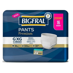 ROUPA INTIMA BIGFRAL PANTS G/XG 16 FR