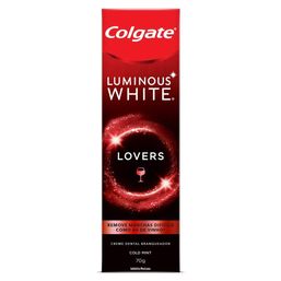 Colgate Creme Dental Luminous White Manchas/Vinho 70G